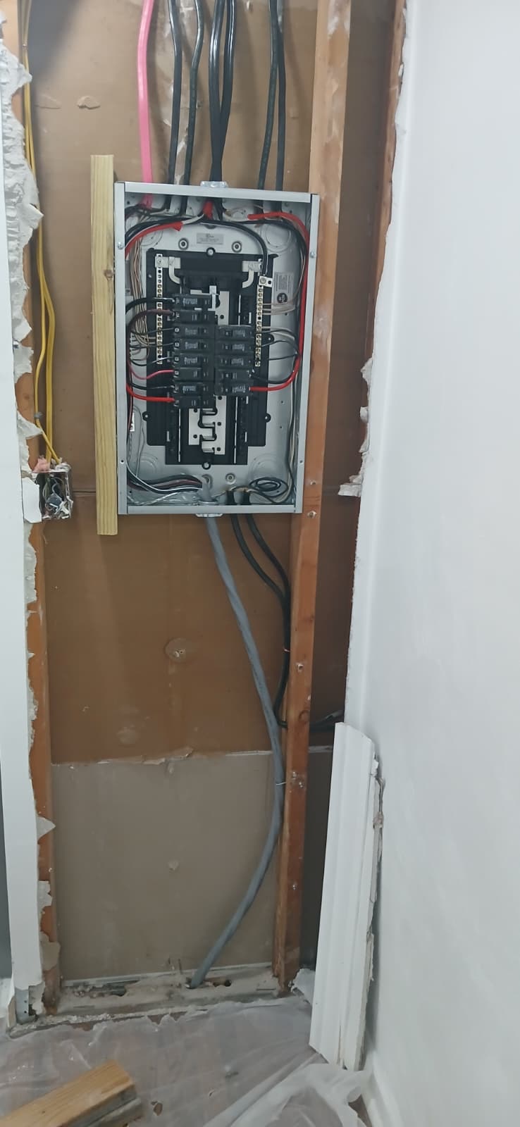 Electrical panel upgrade
